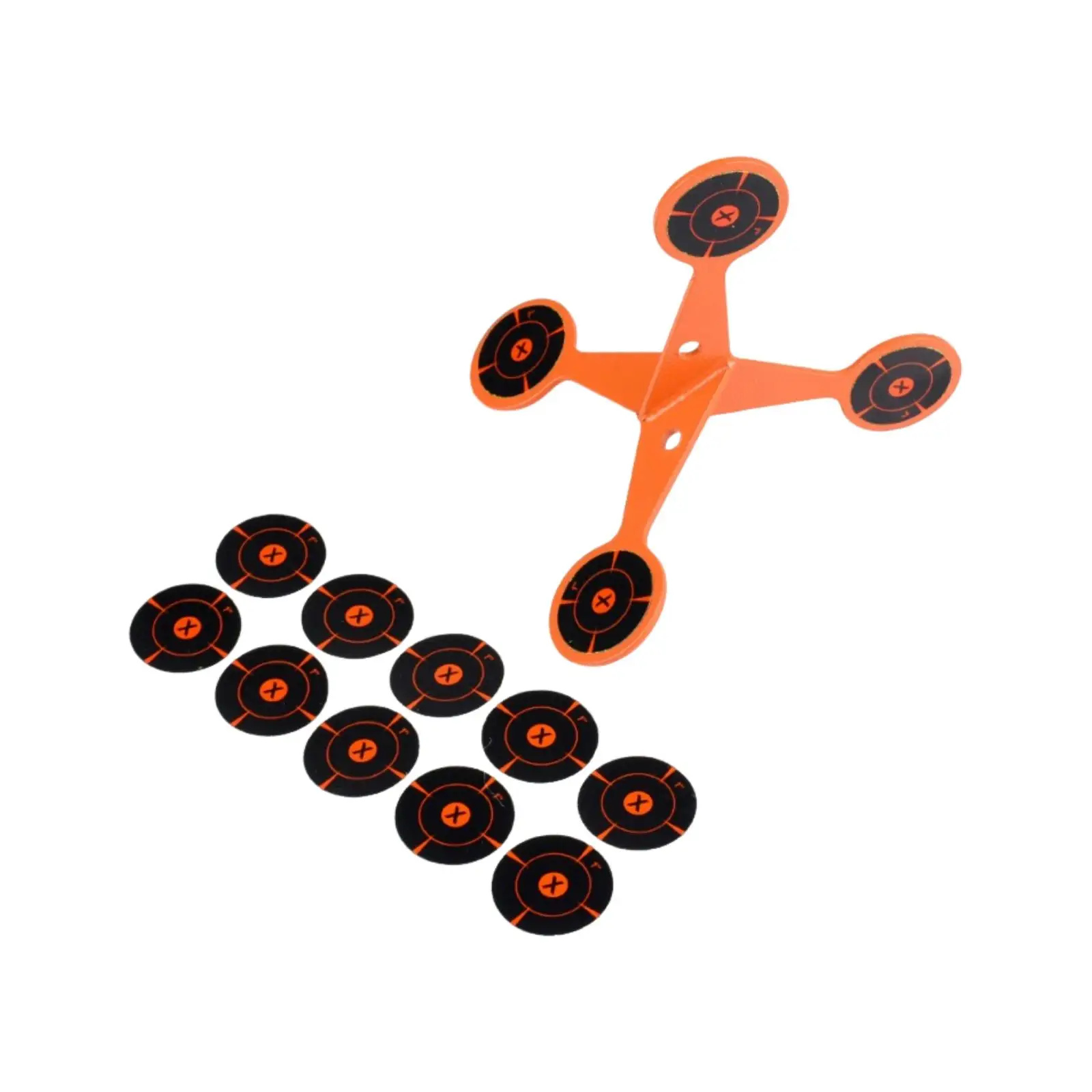 Flip Roller Target Portable Lightweight Training Compact Indoor Outdoor Practice Rolling Flip Target with Targets Papers Metal