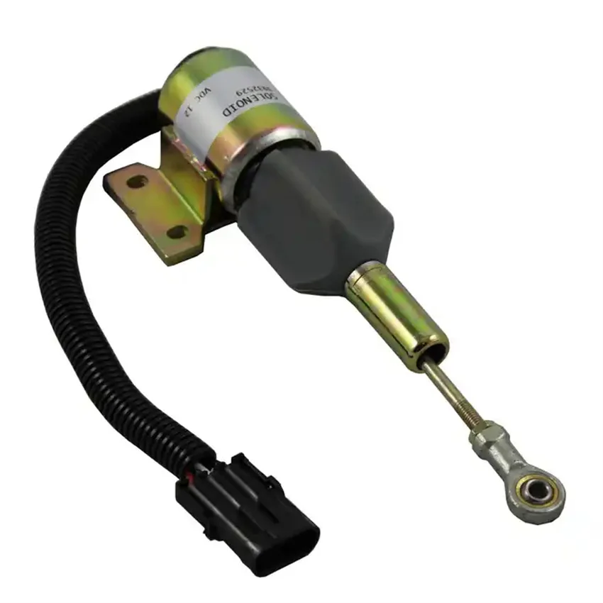 

Fuel Shut Off Solenoid Fit for Cummins 3930658 3932529 3935431 SA475612 J932529 Shut Off Valve Shutdown Valve