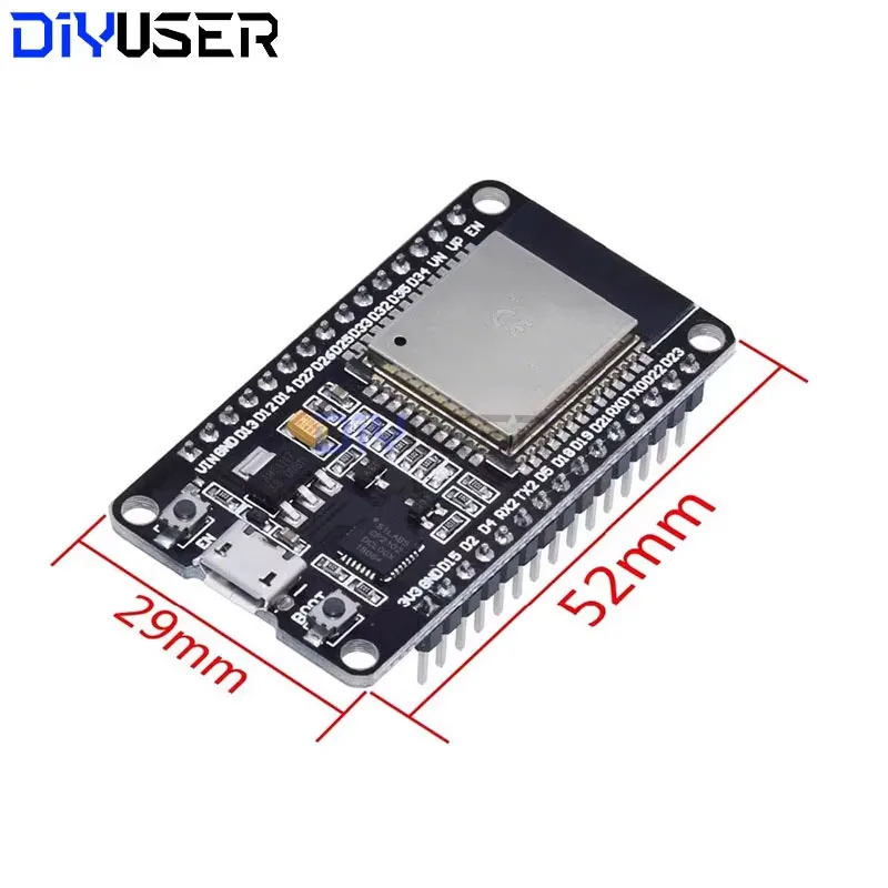 ESP32 Development Board 30P 38P WiFi+Bluetooth Ultra-Low Power Consumption Dual Core ESP-32 ESP32-WROOM-32D ESP32-WROOM-32U