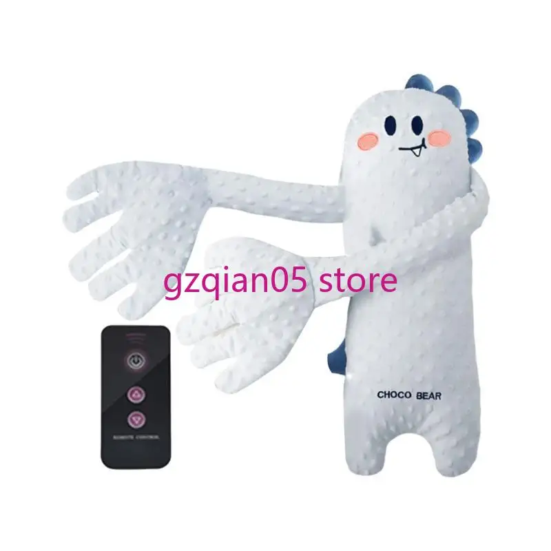 

N7ME Infant Exhaust Pillow Toy Remote Controlled Soothing Doll for Baby Sleeping Easy