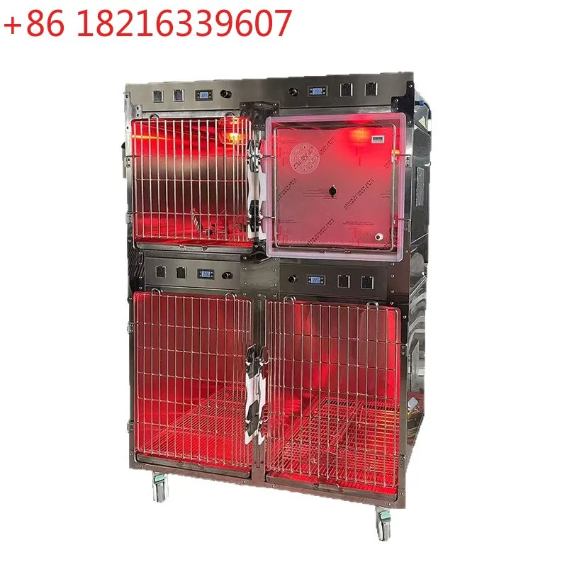 

Luxury cat cage Thickened stainless steel foster cage