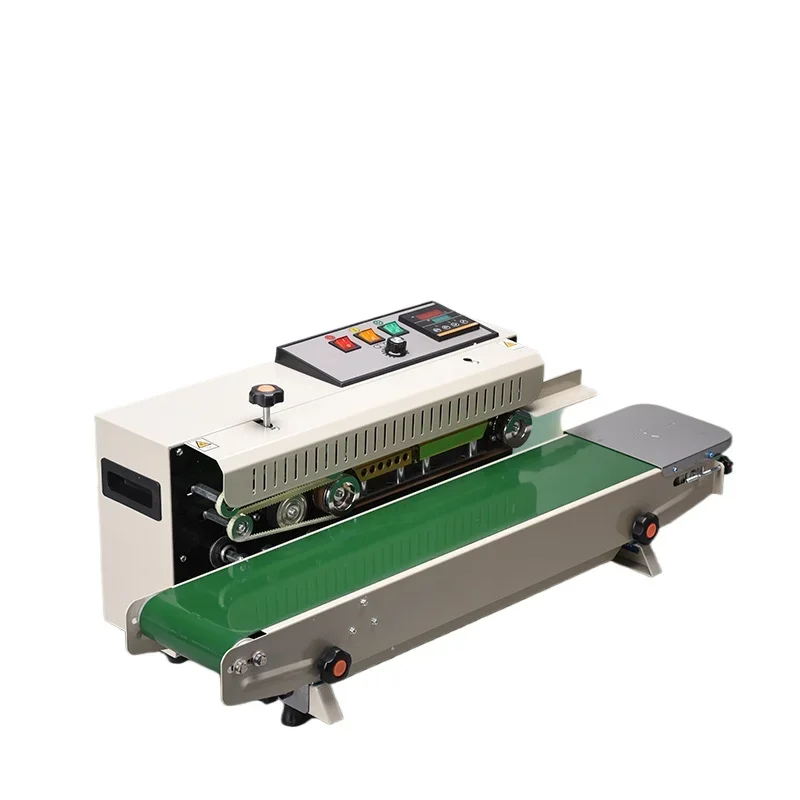 

Small household food automatic continuous sealing machine aluminum foil tea kraft paper snack bag heat sealing machine