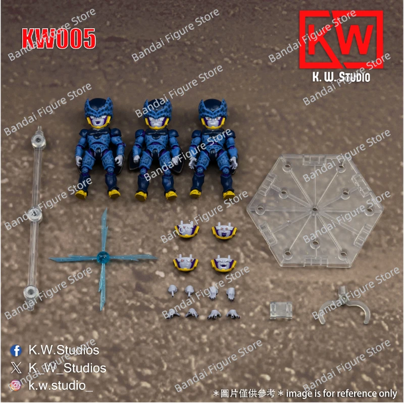 

Original K.W Studio Dragon Ball Z Little Cell , Cell Jr. KW005 Anime Action Figure Model Collection Toy Gift