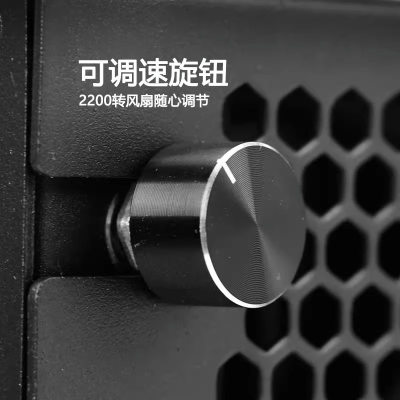 Water-cooled 240 external heat dissipation itx graphics card cpu cold row, radiator