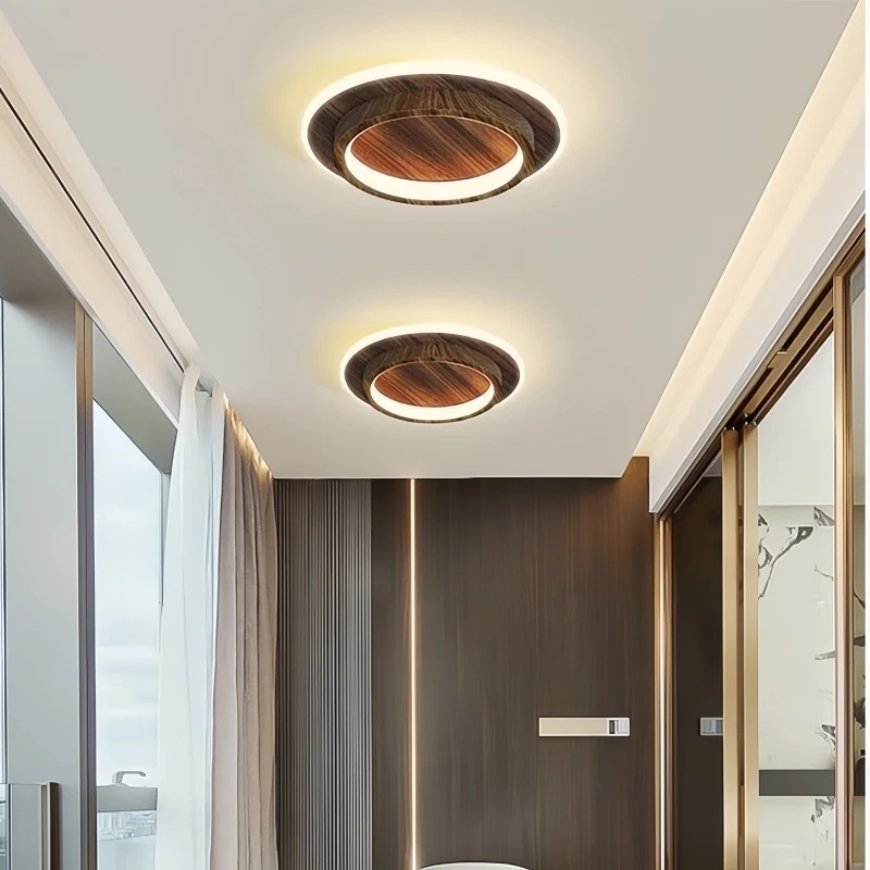Japanese Style Minimalist Ceiling Light Nordic Modern Luxury Aisle Light Foyer Balcony Staircase Decor LED Lighting Fixture