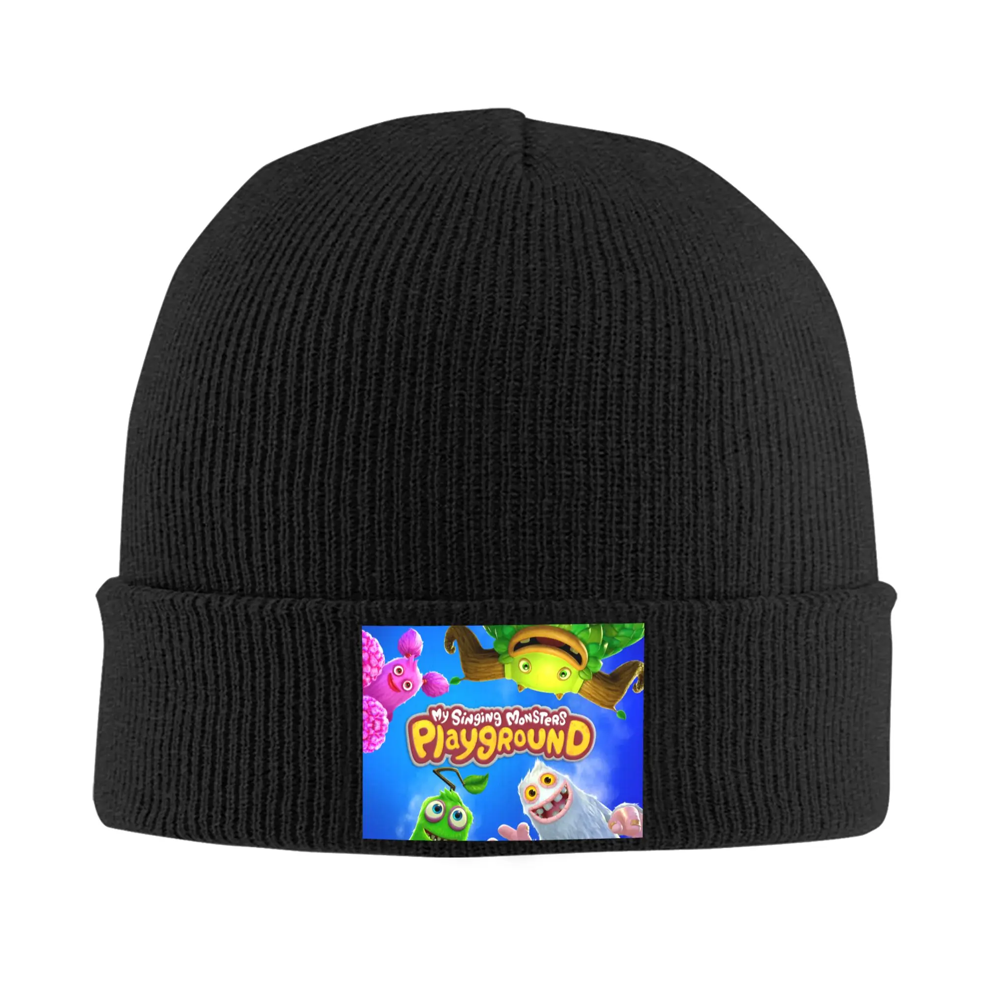 My Singing Monsters Skullies Beanies Caps Unisex Winter Warm Knitted Hat Women Men Street Adult  Bonnet Hats Outdoor Ski Cap