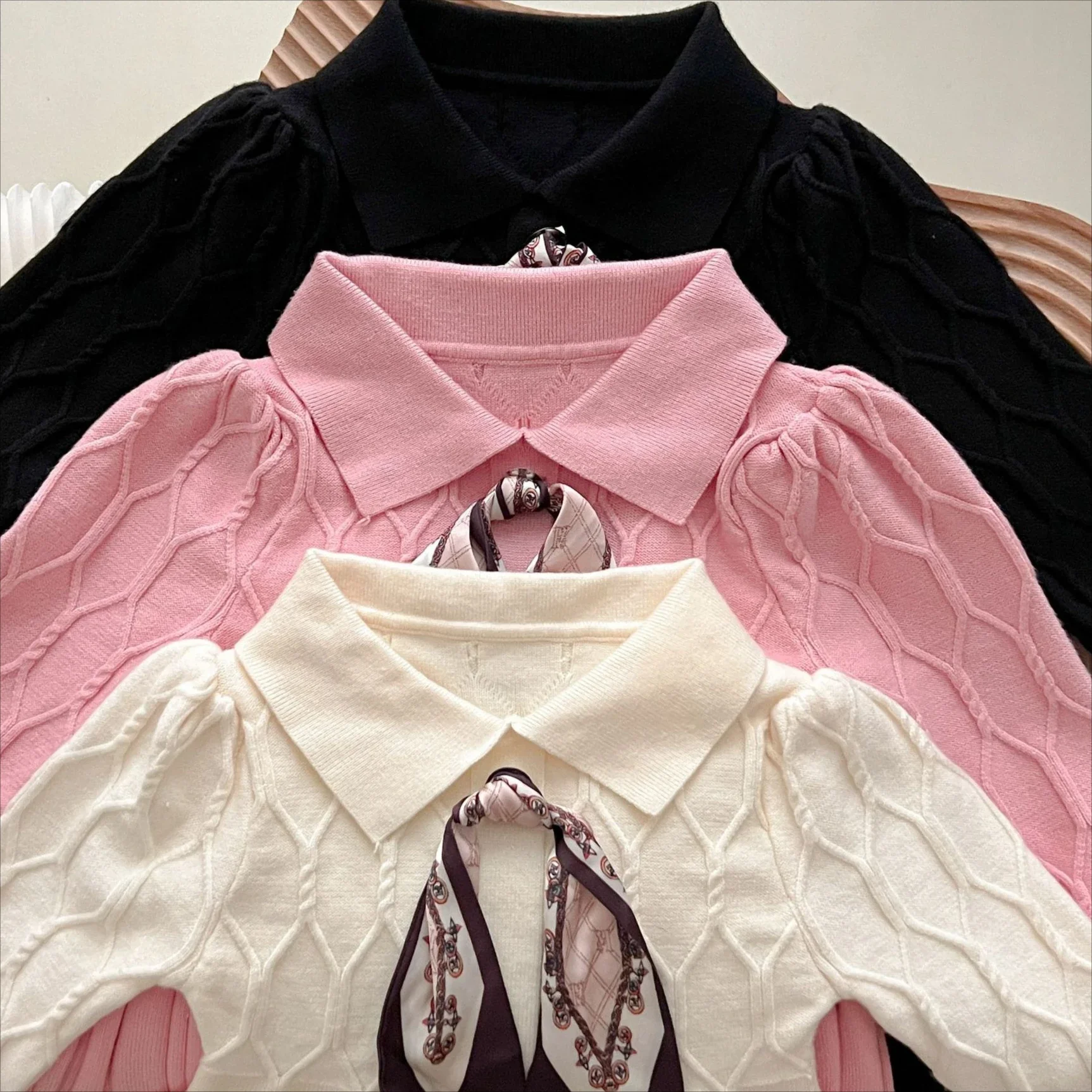 

Girls Skirt 2025 Spring and Autumn New Childrens Clothing Girl Baby Fashion Solid Color Silk Scarf Knit Long Skirt Casual Simple