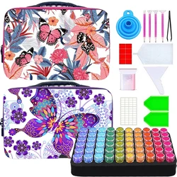 5D DIY Diamond Painting Storage Containers 60 Slots Diamond Art Accessories and Tools for 5D Diamond Painting Kits Organizer