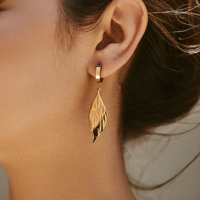 Loe | Gold Leaf Ear… - image