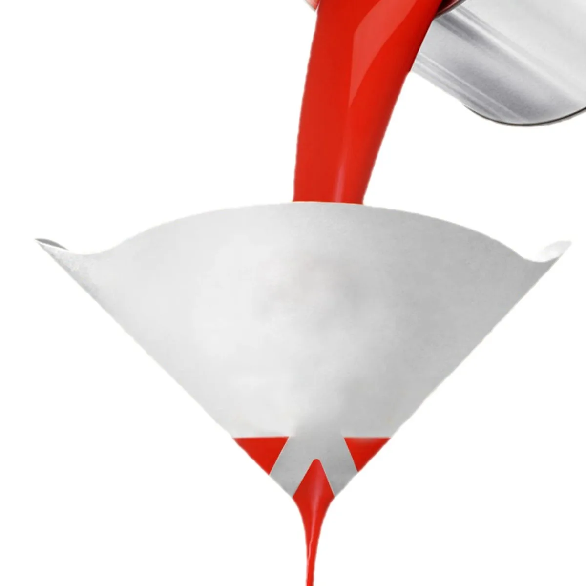 50pc Paint Filter Paper Disposable Purifying Straining Cup Paint Strainers Nylon Filtration for Car Furniture Spray Paint Filter