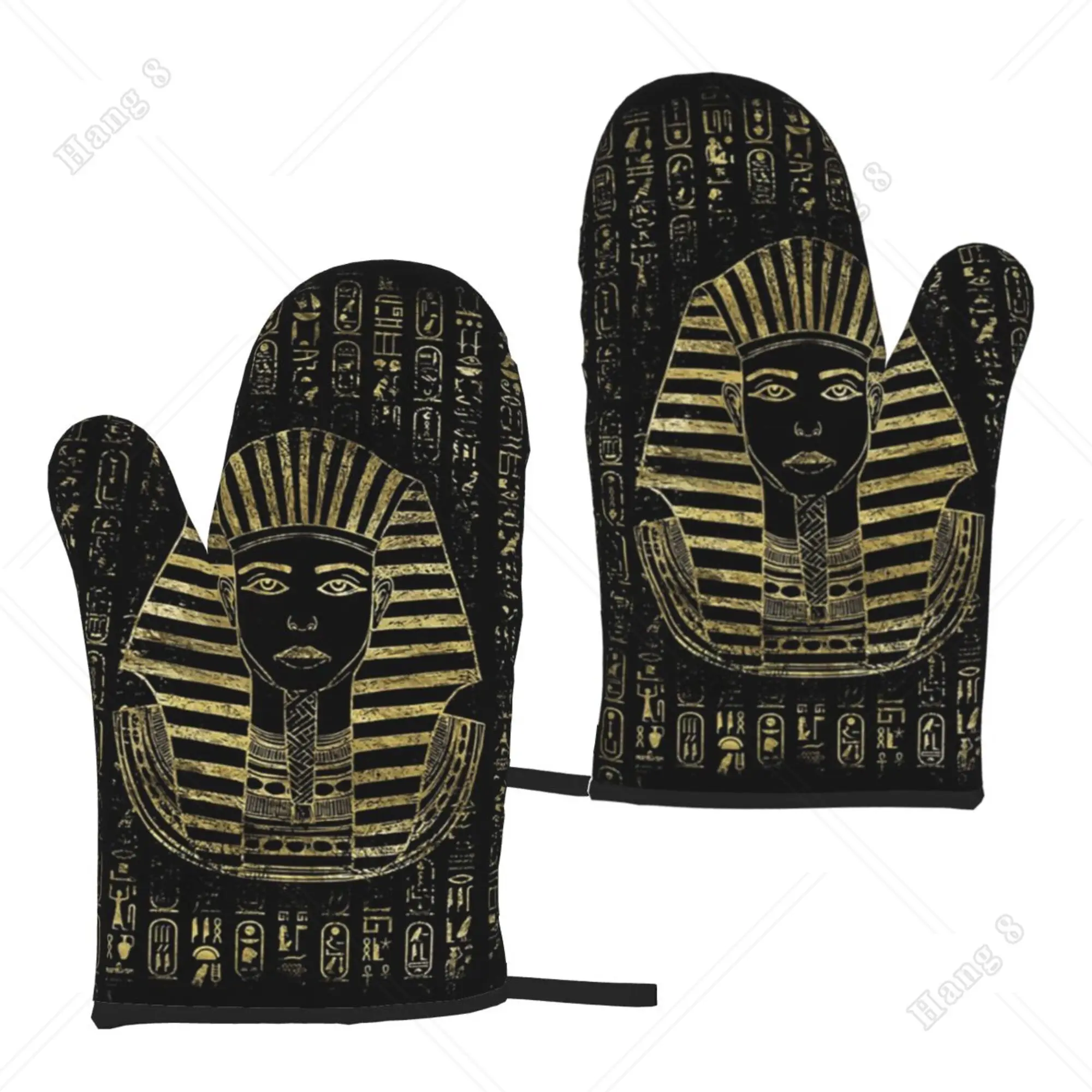 

Pharaoh Egyptian Style Oven Cooking Gloves Kitchen Items Microwave Gloves Cooking Accessories Heat Resistant Barbecue One Size