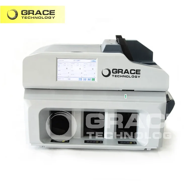 

3 Pocket Dual CIS Banknote Money Bill Mix Counting Sorting Basic Fitness Machine Note Sorter Machines