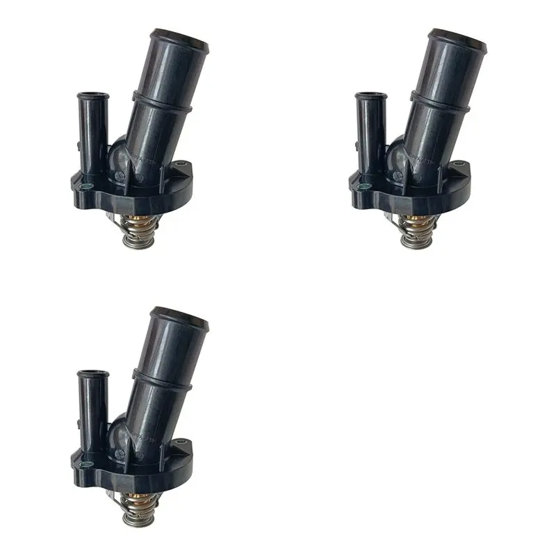 

3X LR027158 Engine Coolant Thermostat For LAND ROVER Freelander Evoque Range Rover Discovery Sport Ford AG9Z8575B-T48C