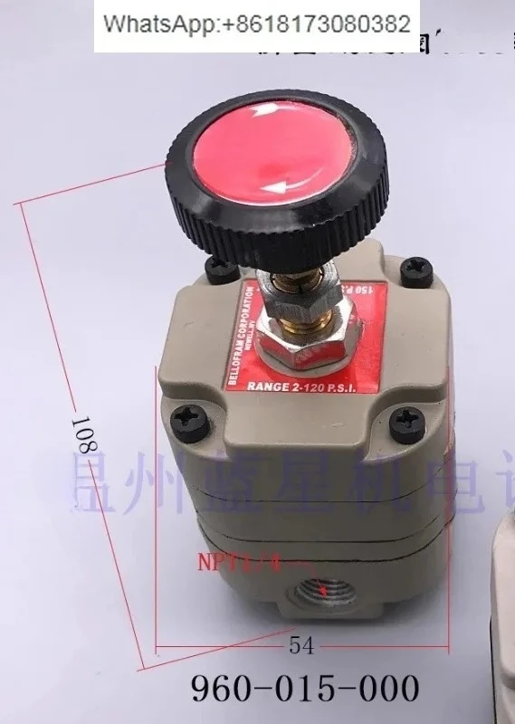 Precision Air Regulator TYPE-10 960-015-000 960-009-000 960-003-000 For Pneumatic System Pressure Control