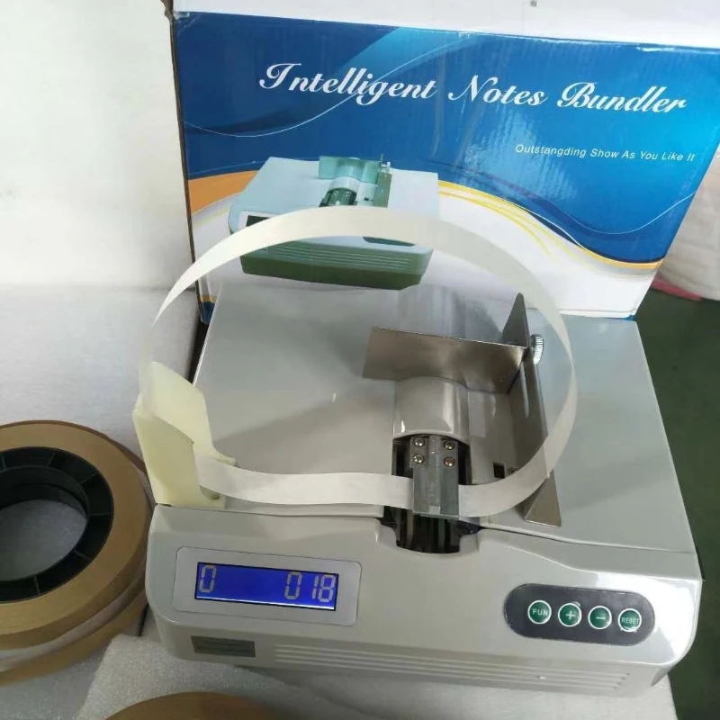 เครื่องรัดสายรัด เครื่องรัดด้ามจับ เครื่องรัดเทปกระดาษ เครื่องมือรัดเทปกระดาษอัตโนมัติ ธนาคาร ด้ามจับผูกเฉพาะ