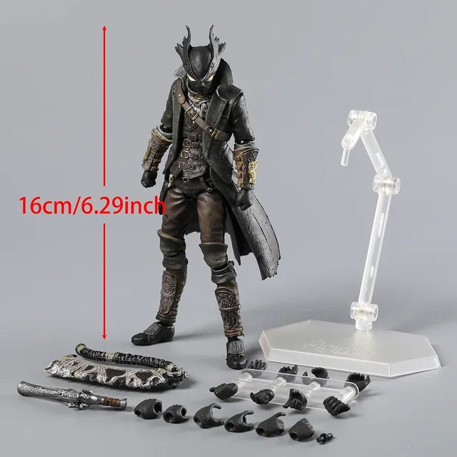 Bloodborne The Old Hunter Figma 367-DX Action Figure Model Toy