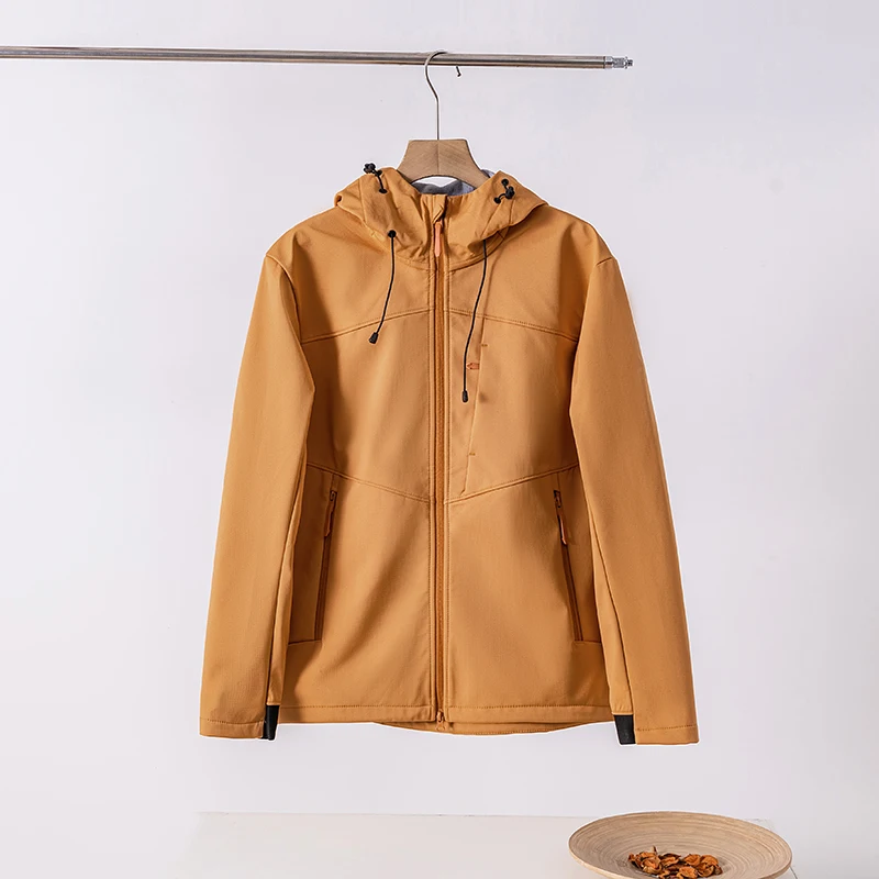 Outdoor ARC Alternative Soft Shell Composite Fleece Jacket Men Fashion Cycling Sports Fishing Mountaineering and Camping Jacket