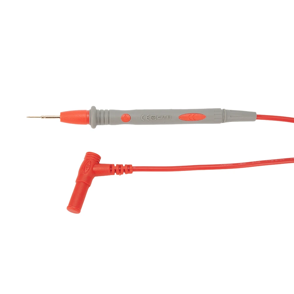 CAT II 1000 V Digital Multimeter Probe Polyvinyl Chloride Wire Needle Tip Universally Test Leads For Electric Equipment Supplies