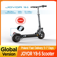JOYOR Y8-S (ABE) 500W Electric Scooter 48V 26AH Motor Large Capacity Battery City E-Scooter110KM Range 10 Inch Adult EScooter
