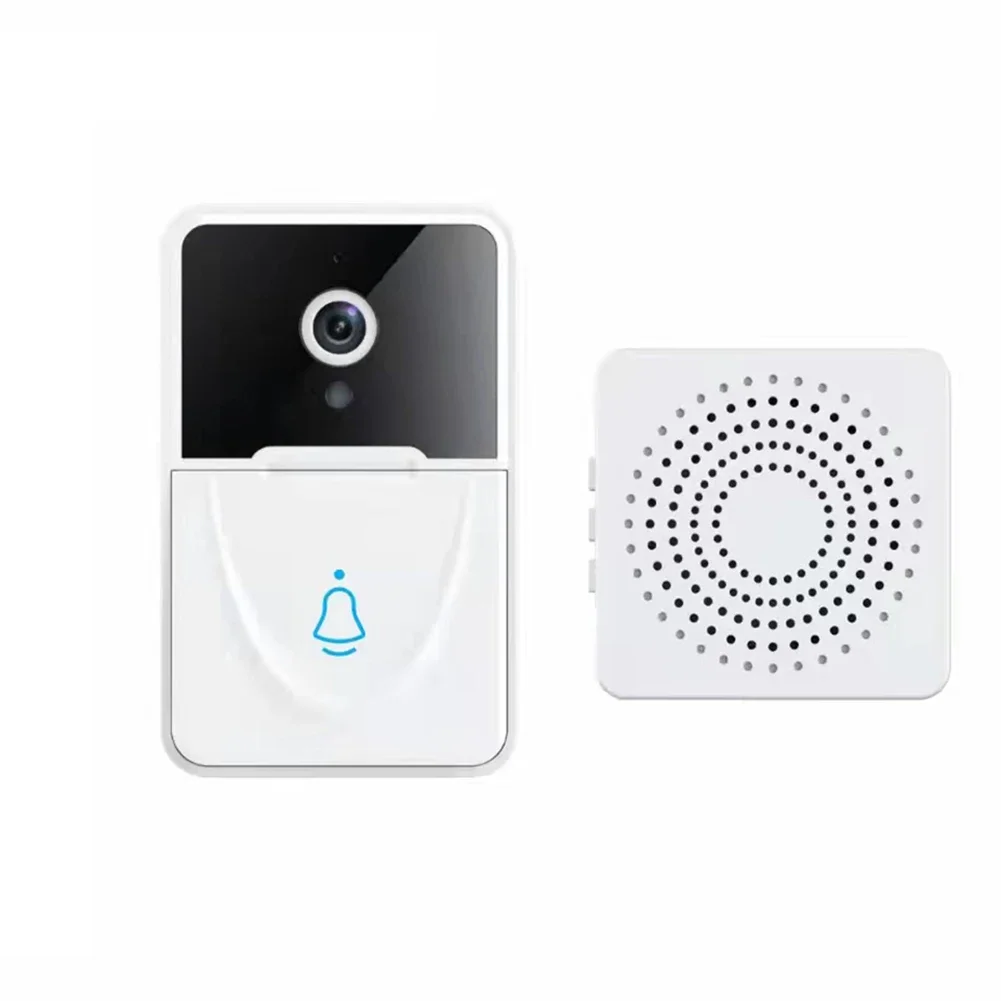 1080P HD Camera Rechargeable Doorbell Front Door Night Surveillance Infrared Real-time Door Check