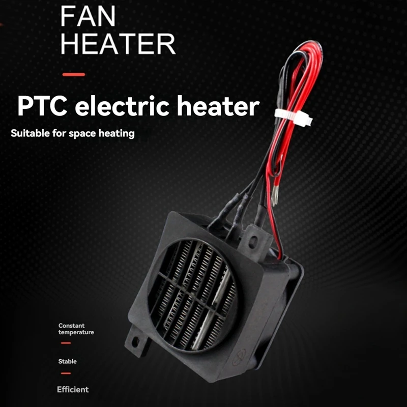 BAAY PTC Aquecedor de temperatura constante Tipo condutor com aquecedor de isolamento de ventilador de alta tensão 220V