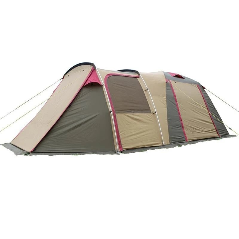 

Tent outdoor camping rainproof one room and one living room oversized camping automatic tent