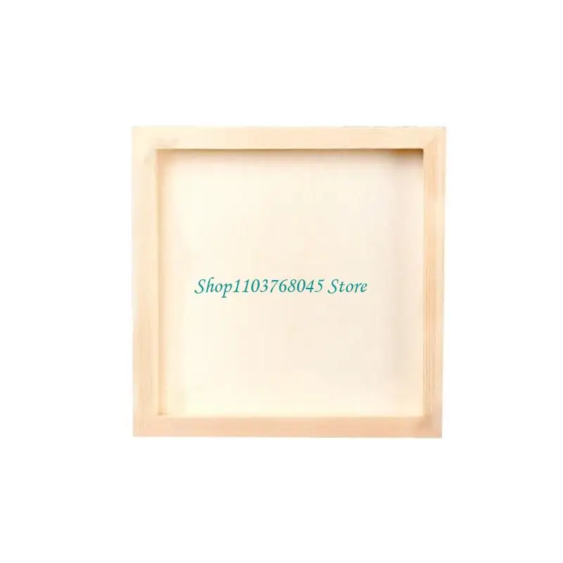 R53F DIY Blank Frame Blank Desktop Photo Frame Decoration Supplies for Restaurant Dining Room Home Decoration