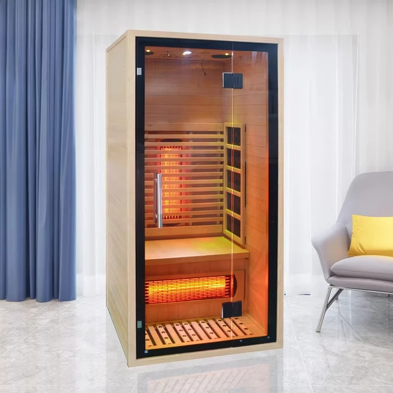 Household perspiration light wave room full moon whole body health sauna box far infrared fumigation hair sweat steam room
