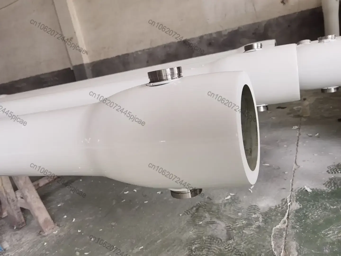 FRP Reverse Osmosis Membrane Shell 4040 2540 8040 6040 Single Core Series FRP High Pressure Vessel