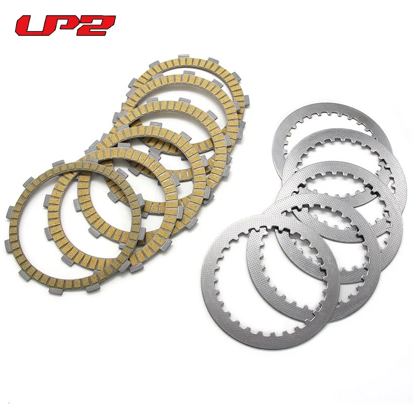 

MOTOR Clutch Friction Disc Plate Kit For Honda CB400F CB400SF Super Four CBX400F CBX550 CBR400 CBR500F CBR600F Hurricane CB400