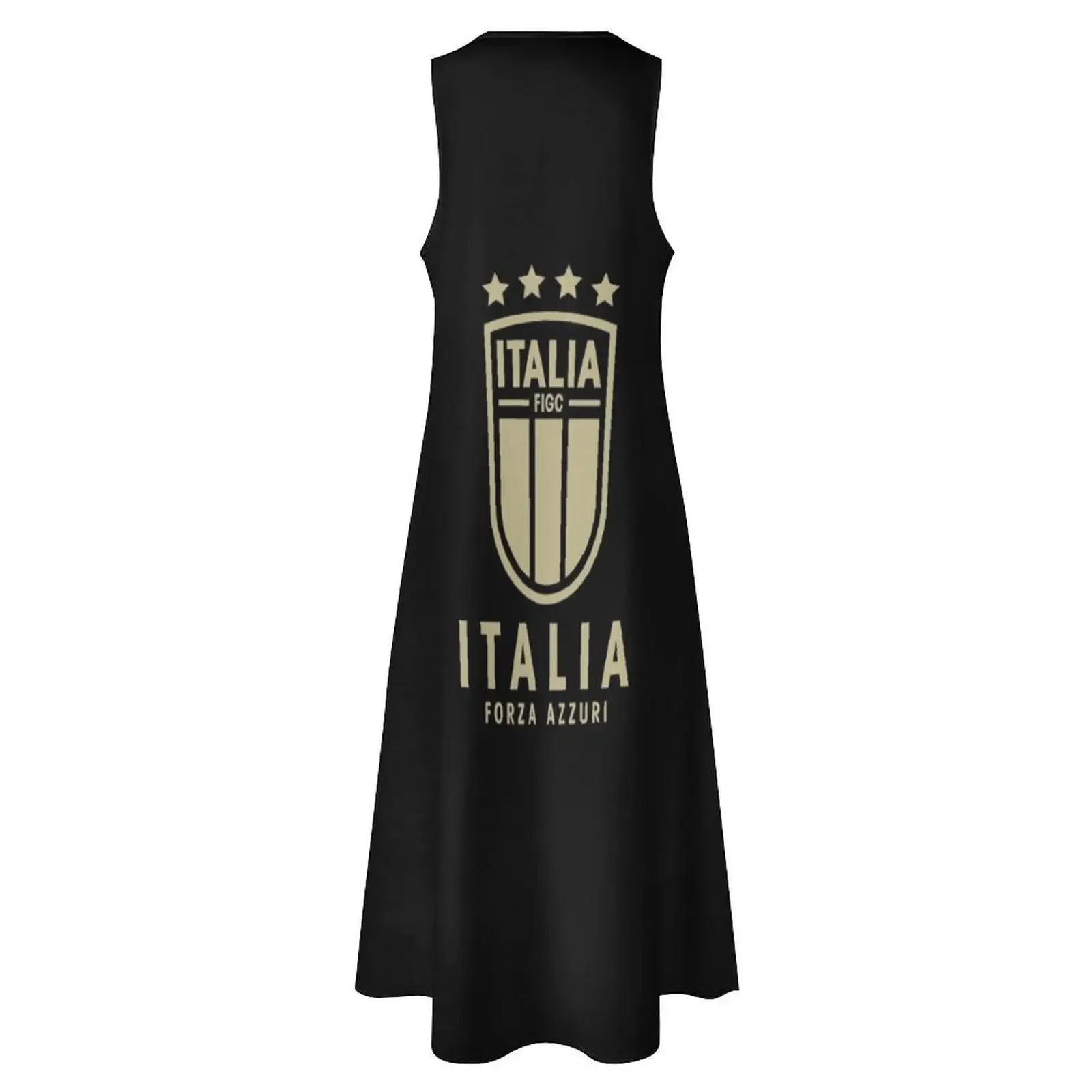 Italia Forza Azzuri robe longue dorée robe d'été pour femme 2025 robes d'été femme 2025 robes de cérémonie robes de bal 2025 robe