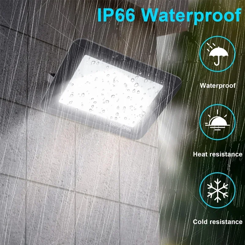 LED Spotlight Floodlights 20W 30W 50W 100W LED Flood Light Outdoor IP66 Waterproof Garden Square Street Light Project Light