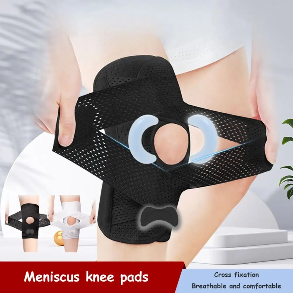 Fitness Running Spring Supports Booster Pressure Climbing Knee Brace Sports Knee Guard Strap Knee Pads Suitable For Basketball