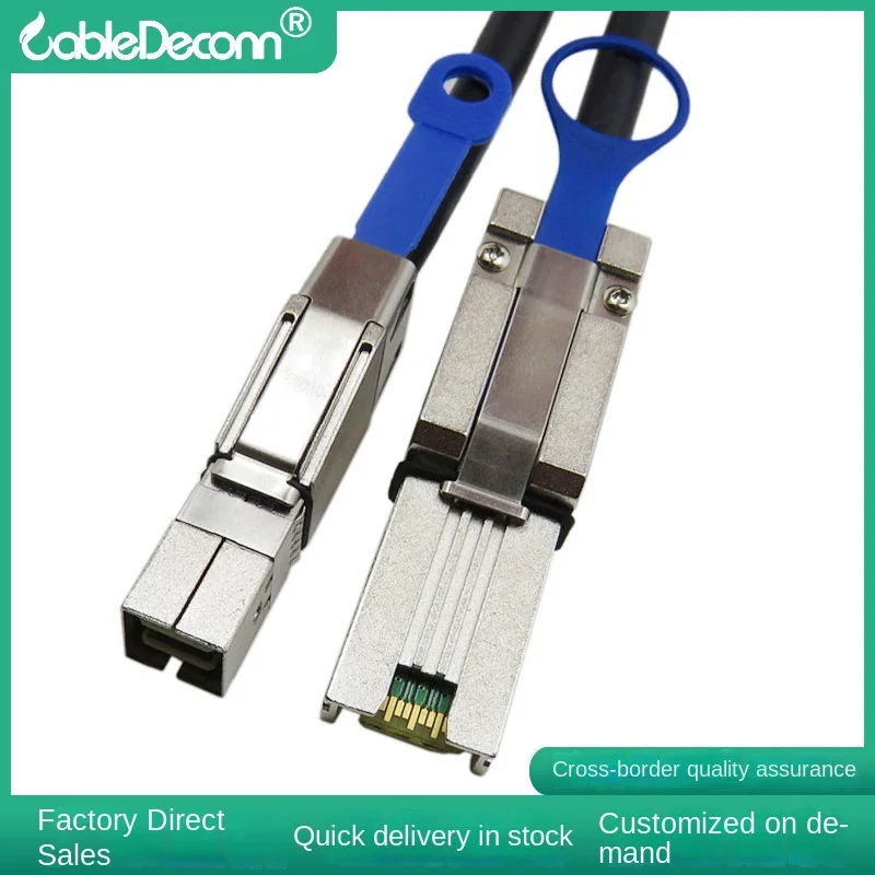 Mini sas High Density SFF-8644 pair 8088 26P server external hard drive cable