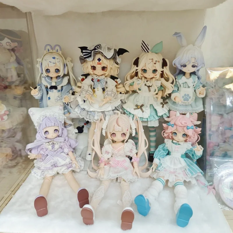 

Подлинная Wanmeng Sugary для девочек, десертная вечеринка, Mjd, глухая коробка, подвижная восьмиточечная кукла, настольный орнамент, игрушка, фигурка, изысканный подарок