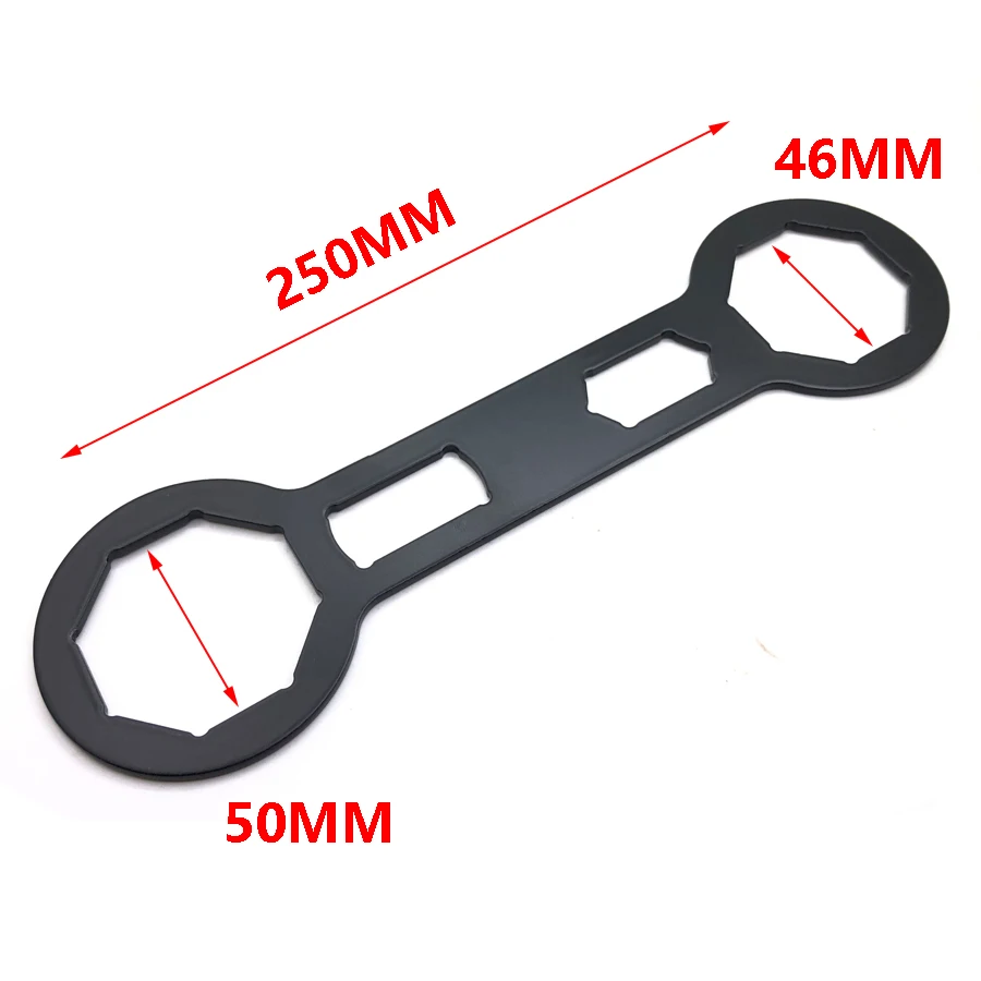 For KTM HUSQVARNA FC 250 Suzuki RMZ 250 450 Honda CRF450 R/X CRF250R Motorcycle Fork Cap Wrench 46MM 50MM Dirt Bike Repair Tool