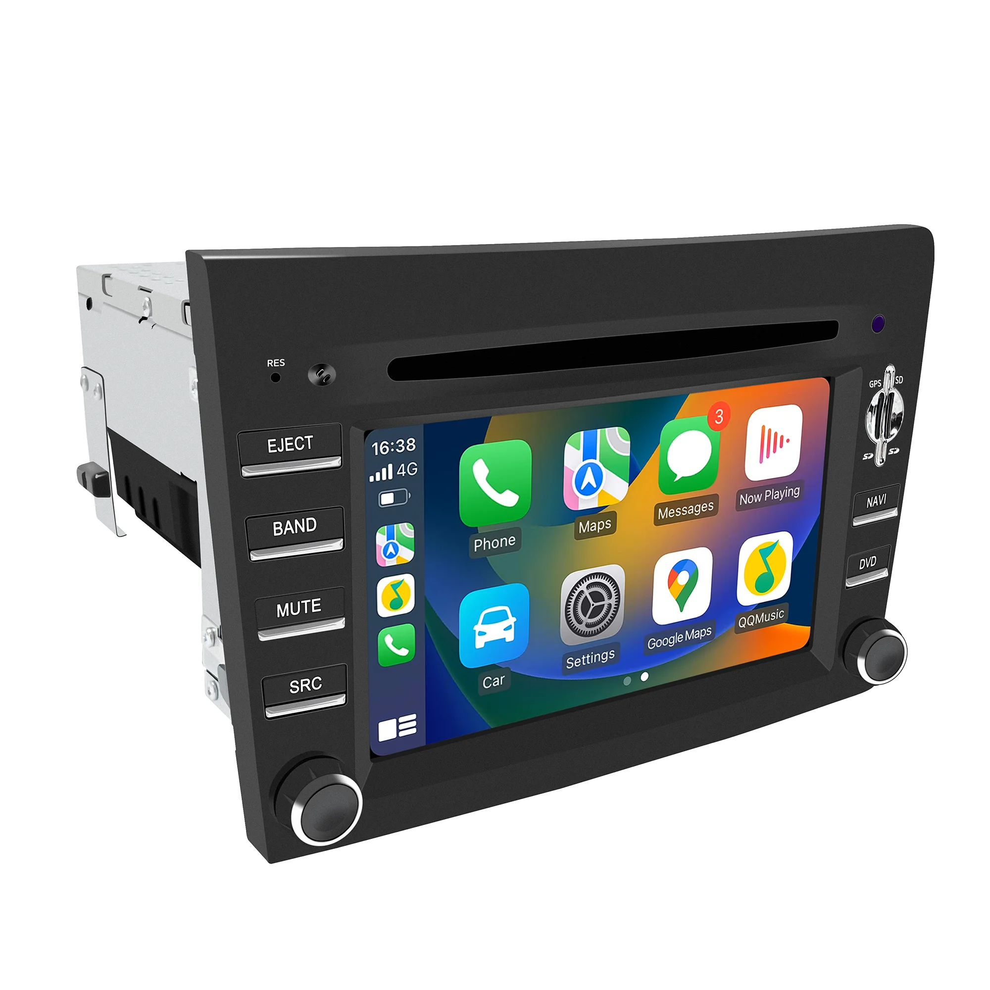 Hualingan OEM Car Radio Carplay For Porsche Cayman 911 987 Boxster 997 Android Multimedia Bluetooth Wireless Navigation Screen