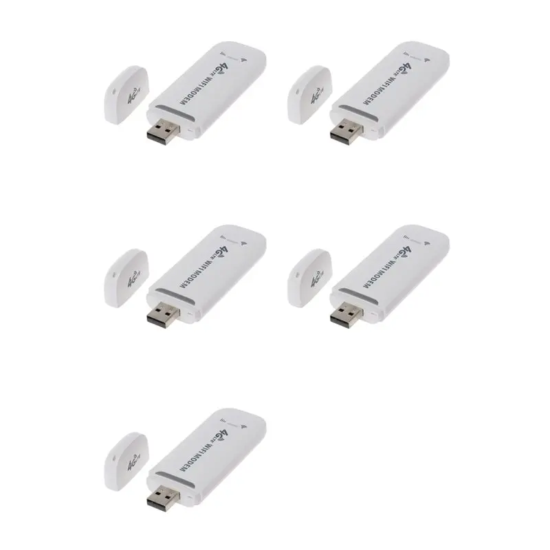 Módem USB 3G 4G LTE de Alta Velocidad AA08-5X Desbloqueado, Dongle USB 4G, Dongle USB para Tarjeta SIM 3G 4G, Adaptador de Red USB Universal