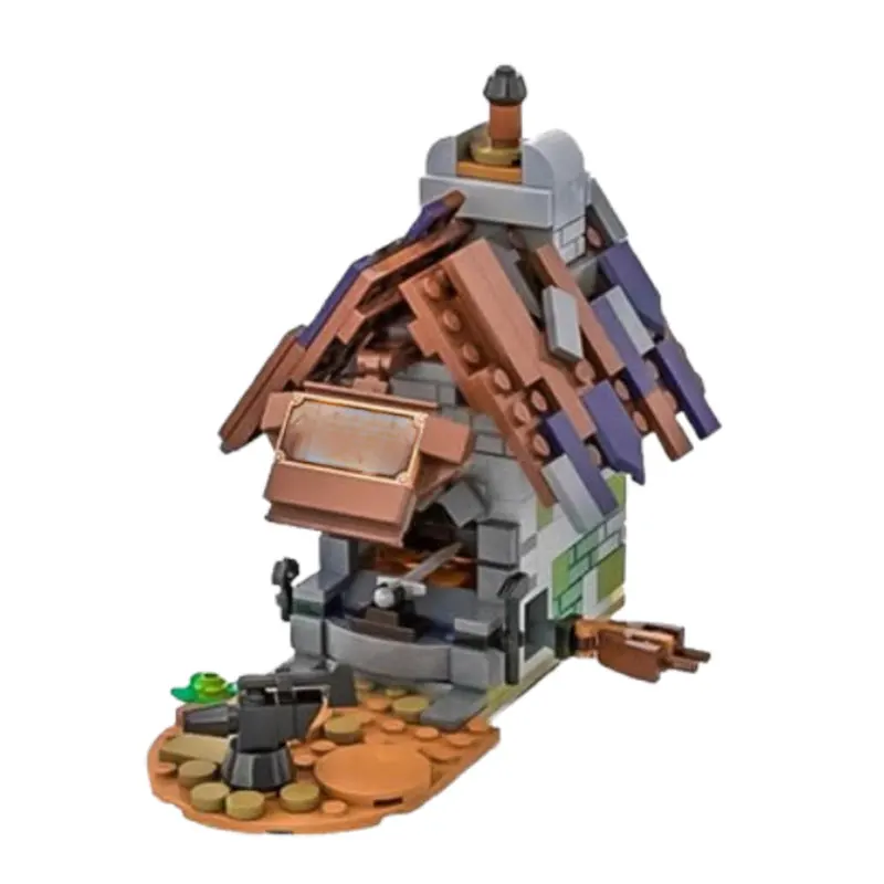 

Spot MOC-138521 258 шт. мини-средневековый ковальник DIY мелкие частицы сборка строительные блоки головоломка игрушка модель подарочный набор орнамент