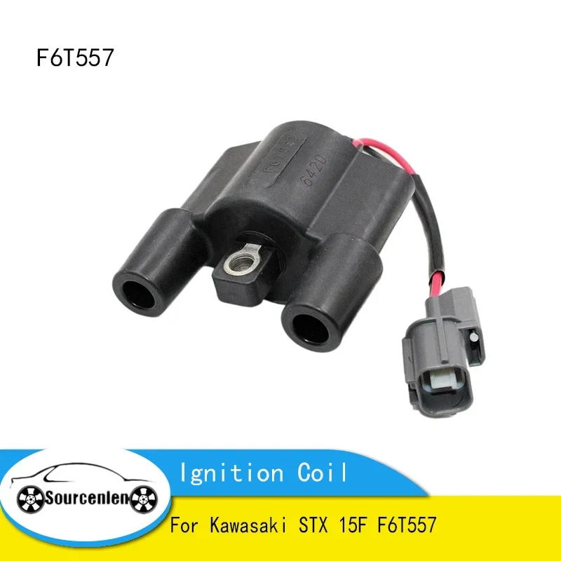 Ignition Coil for Kawasaki STX 15F F6T557 63P-82310-01-00 60E-82310-00-00