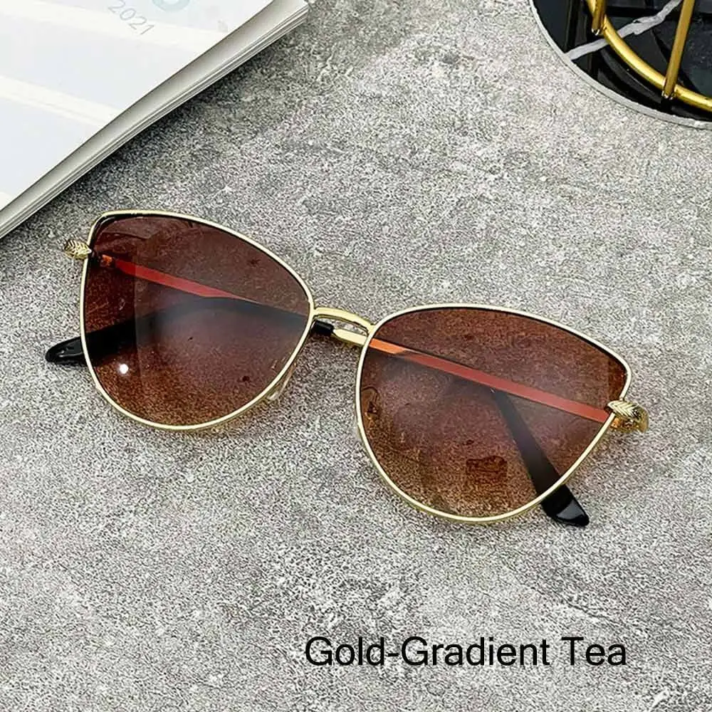 

Fashion Square Frame Cat Eye Sunglasses UV400 Protection Ocean Lenses Sun Glasses Beach Travel Streetwear Eyewear for Women