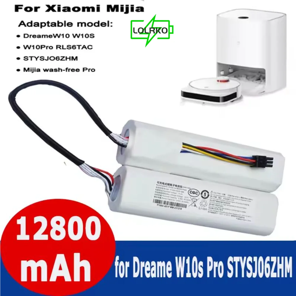 Xiaomi Mi Home Vacuum Robot P2027-4S2P-MMBK Battery Suitable for STYTJ06ZHM Dreame W10