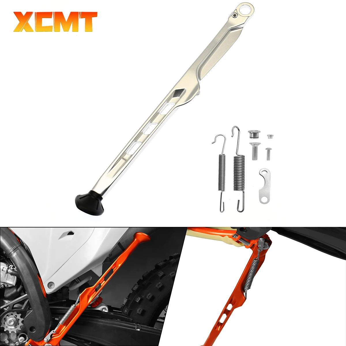 Motocross Kickstand Side Stand Kickstand Spring For KTM EXC EXCF XCW XCF-W XC XCF 125 150 250 300 350 450 2023 2024 Enduro