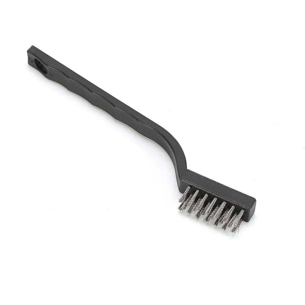 12PCS Clening Wire Brushes Mini Stainless Steel DIY Paint Rust Remover Removal Machinery Metal Unprocessed Parts