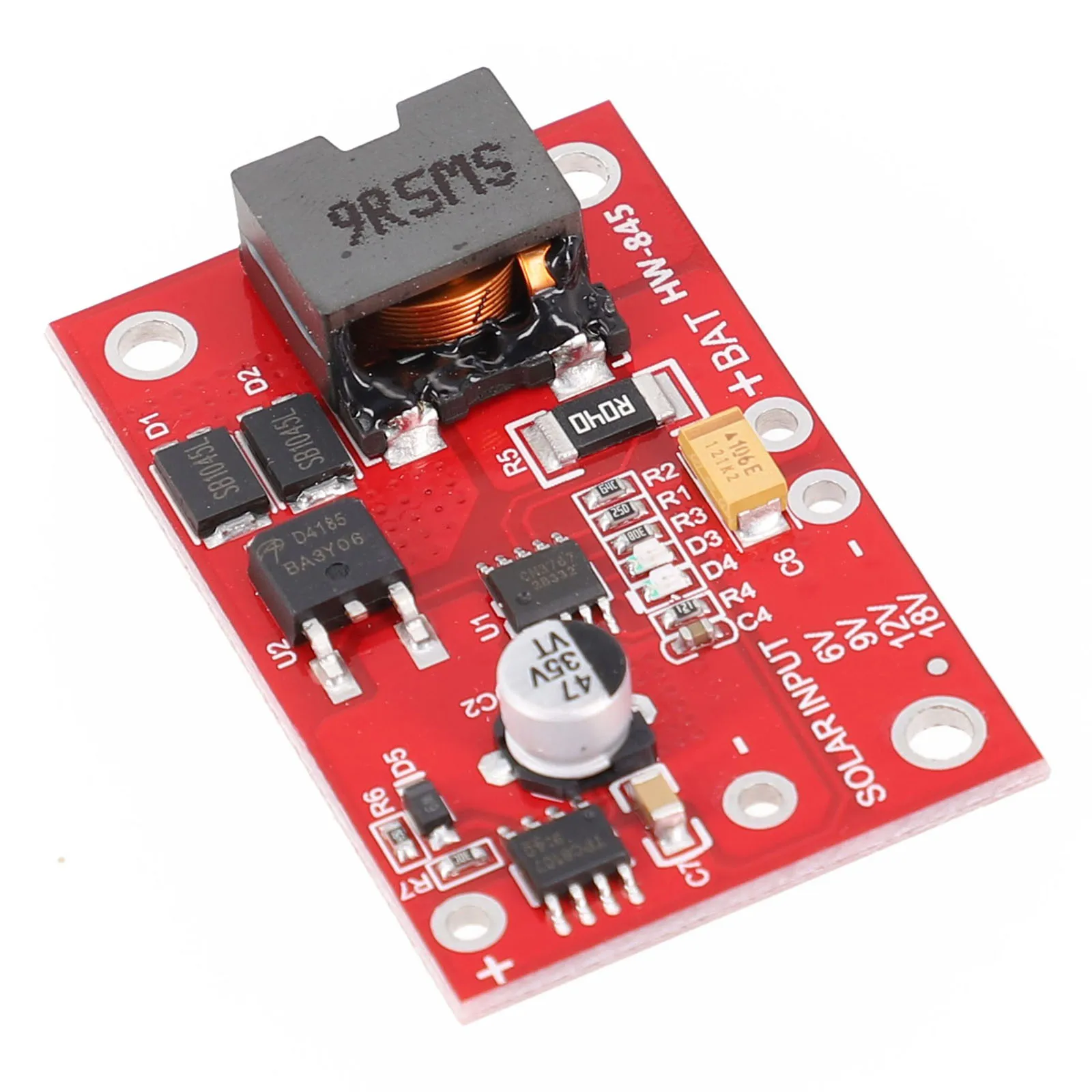 For MPPT Technology Solar Panel Controller for Optimal For 12V Battery Charging Performance and Safety Features