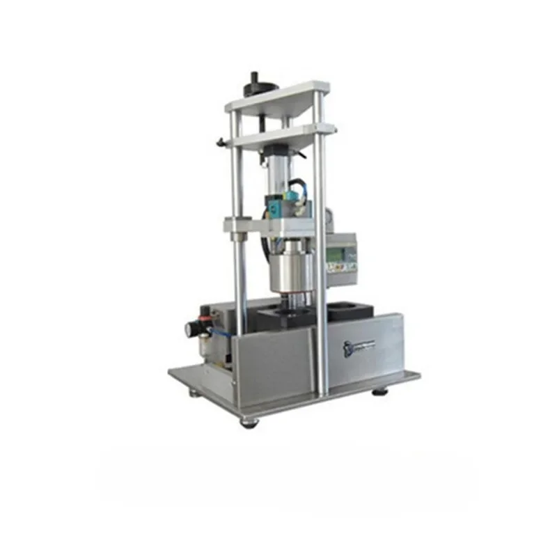 Semi-automatic vacuum capping machine, sauce glass bottle vacuum capping machine sealing