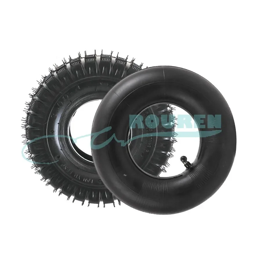 Electric Scooter Tires 3.00-4 Wear- Resistant Off- Road Tires Explosion- Proof Anti-Skid Suitable For 3.00x4 Wheel Accessories