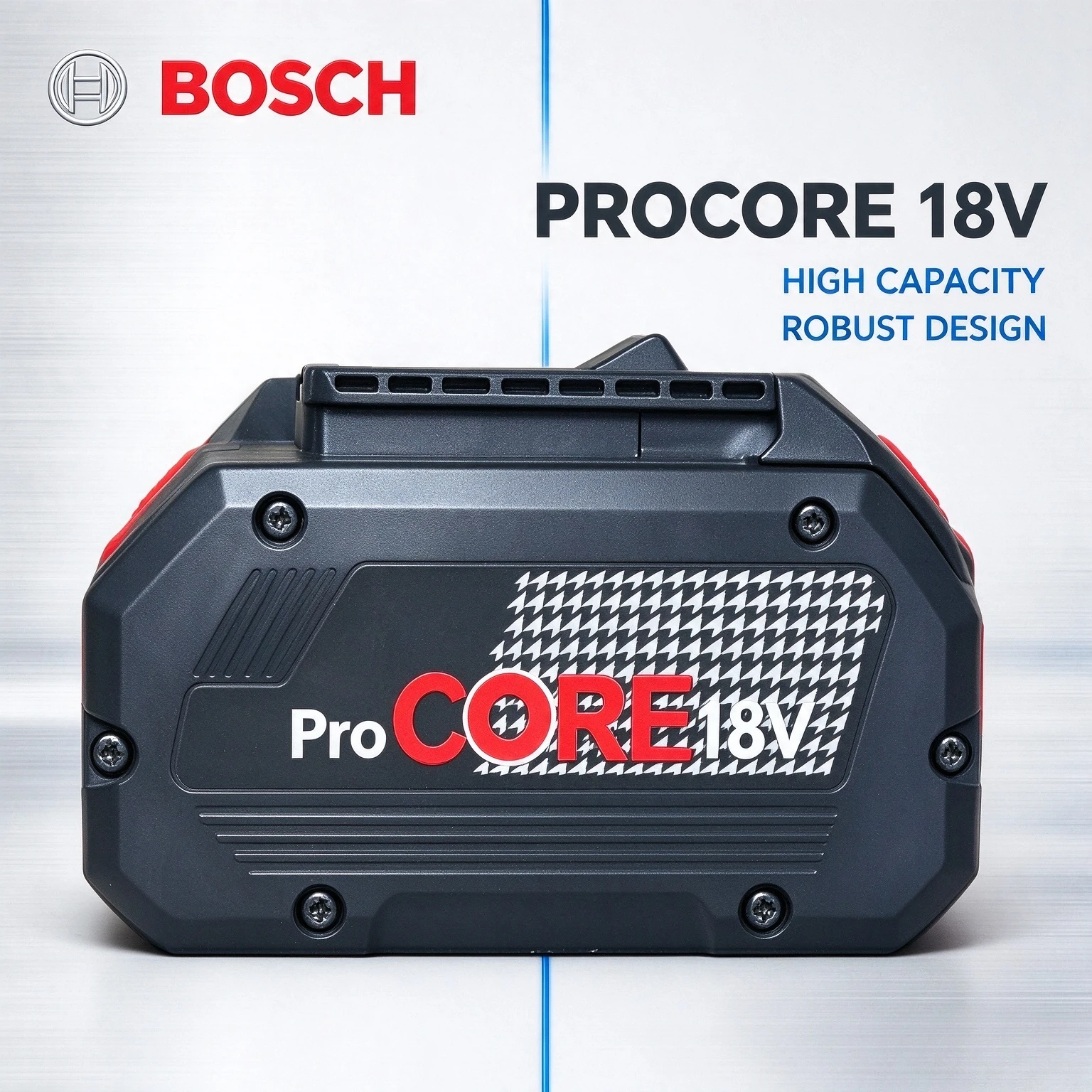 For Bosch 8.0Ah 18V Lithium-ion Replacement Battery, 21700 Cells, Rugged Dustproof Housing, Fit Cordless Electric Power Tools