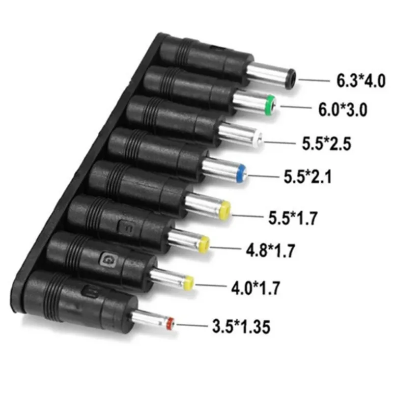 USB C To DC Boost Power Cable 5V/9V/12V/15V/20V with Multi-Adapters Type C To DC Jack Connectors for Wifi Router Laptop Speaker