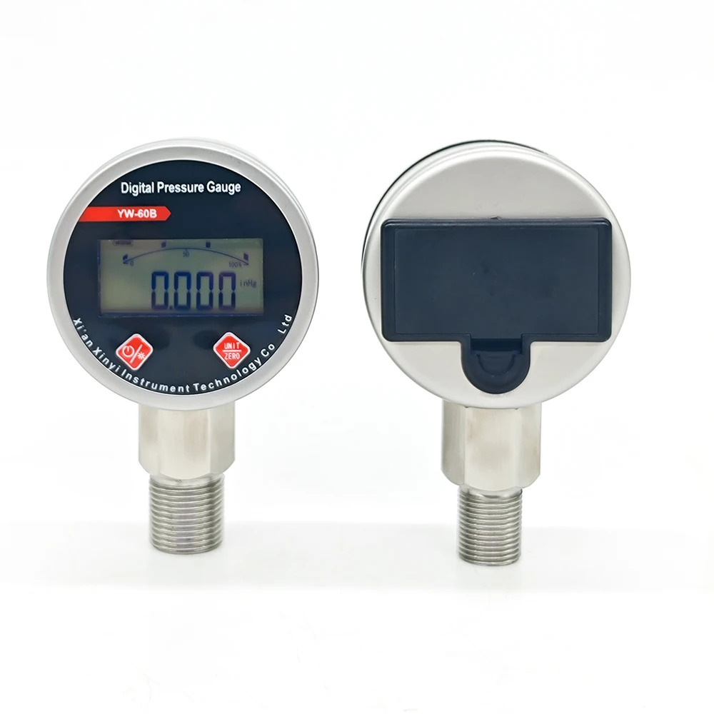 

Instrument Equipment Digital Pressure Indicator Stainless Steel Vacuum Pressure Gauge 5000Psi to Measuring Pressures